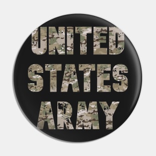 United States Army Camouflage Pin