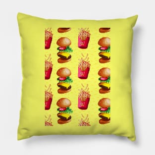 Pixel Burger Phone Case/Print Pillow