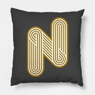 Alphabet N Pillow