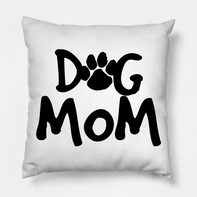 Dog Mom Pillow by nametees