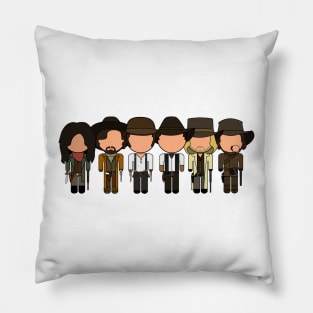 Young Guns Movie Icons - "Vector-Eds" Pillow