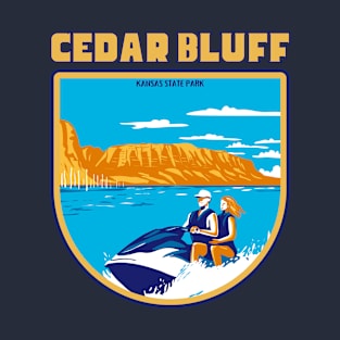 Cedar Bluff Kansas State Park T-Shirt