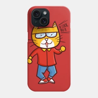 Cool Worker Cat Phone Case