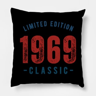 Limited Edition Classic 1969 Pillow