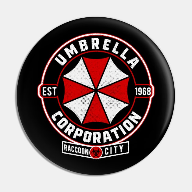 Resident-Evil-Umbrella Corporation Logo enamel pin movie game