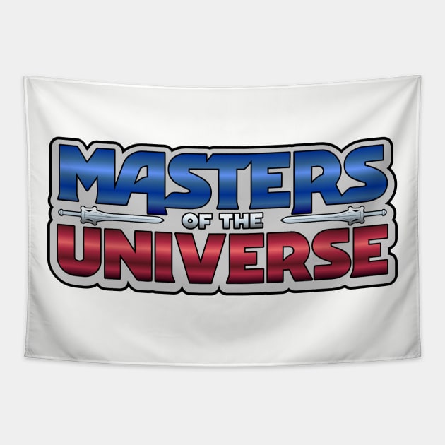 Masters of the Universe logo Tapestry by Vault Emporium