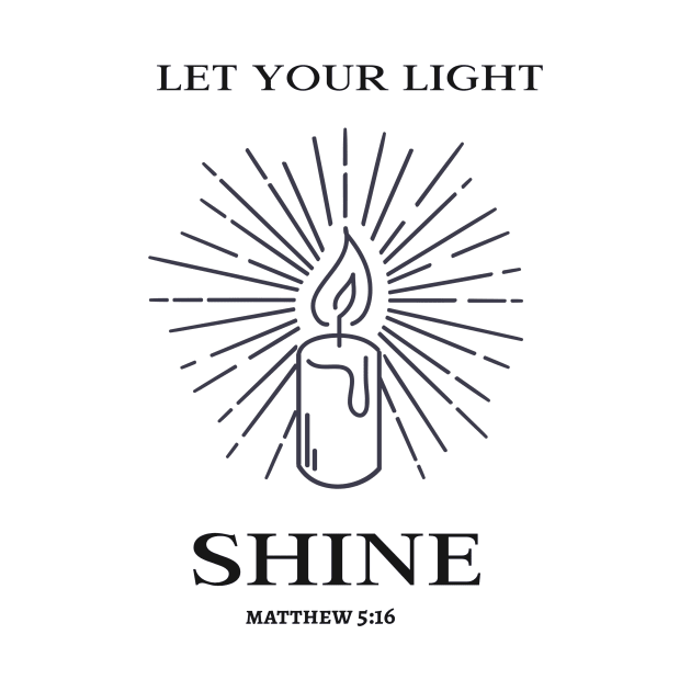 "Let Your Light Shine" by InnovativeLifeShop