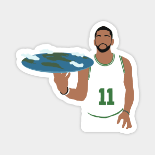 Kyrie Irving Flat Earth Celtics Magnet