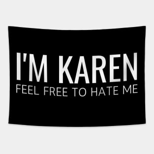 I'm Karen Tapestry