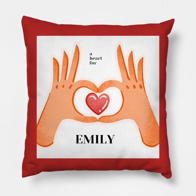 emily Pillow by DEREMERNES PRODUCTIONS