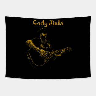 Retro Vintage Cody Jinks Art Design Tapestry