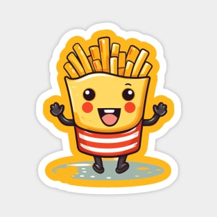 Cute French Fries T-Shirt cute characters Magnet