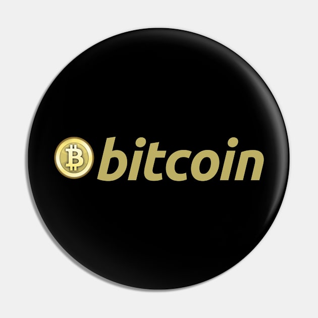 Bitcoin - BTC Crpytocurrency Pin by cryptogeek