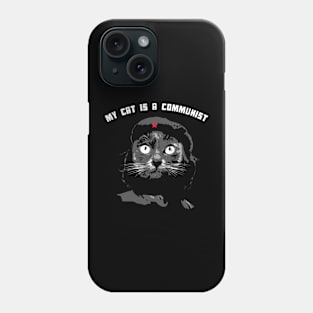 My Cat is a communist Phone Case