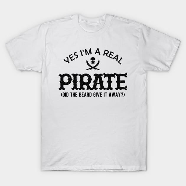 Pirate T-Shirts Pirate Beard Unisex