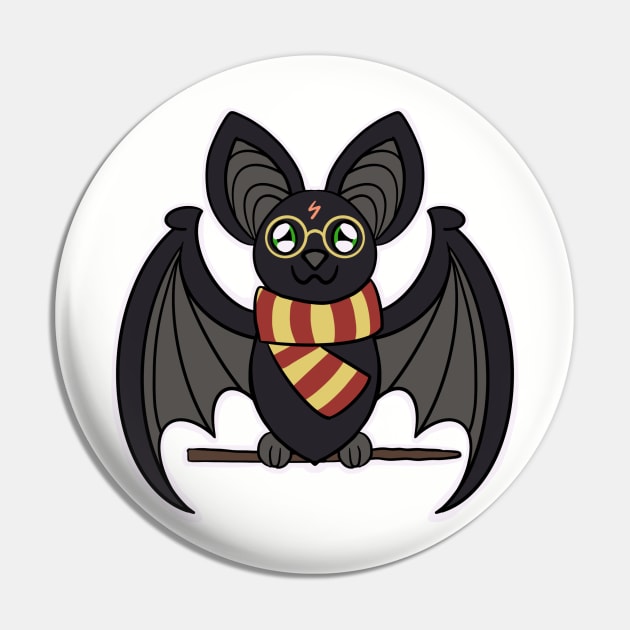 Batty Potter Pin by Geekybat