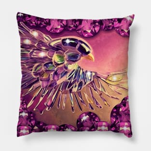 Eagle in Flight Pillow