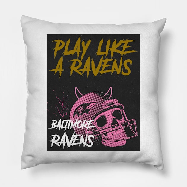 Rvns Pillow by Aulian