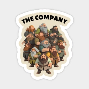 The Company - Minimalist - White - Fantasy Magnet