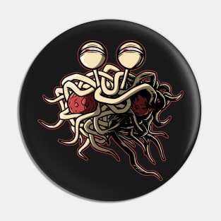 FSM | Flying Spaghetti Monster Pin