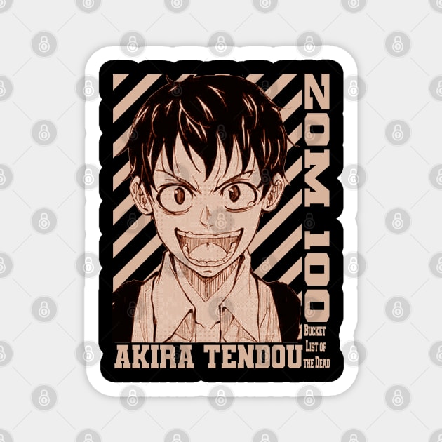 Akira Tendou Zom 100 Magnet by abdul rahim