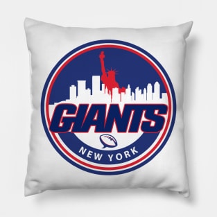 New York Giants Football Pillow