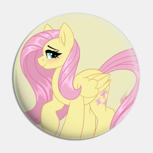 Gleeful Fluttershy Pin