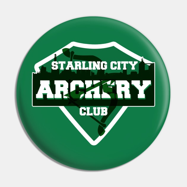 Starling City Archery Club Pin by Meta Cortex