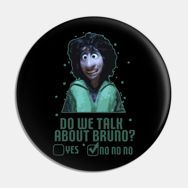 Do We Talk About Bruno Pin by Nwebube parody design