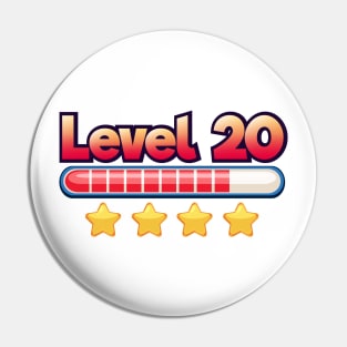 Level 20 Unlocked 🎮🕹️ Pin