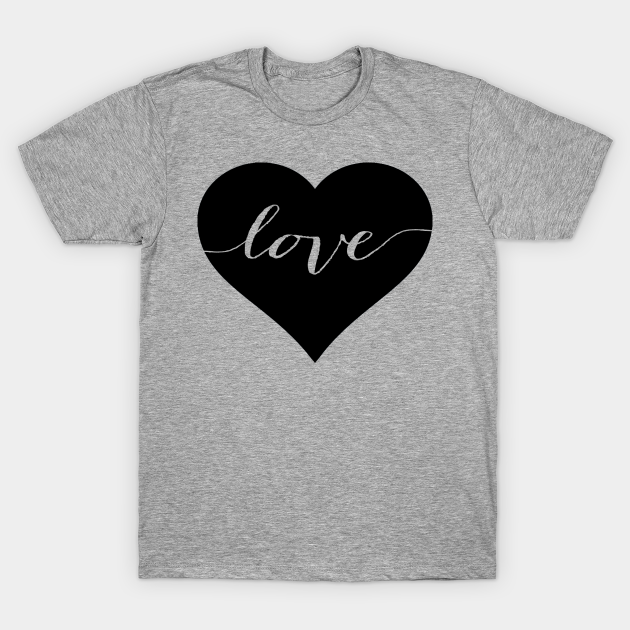 Love Heart - Love Heart - T-Shirt | TeePublic