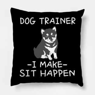 dog trainer Pillow