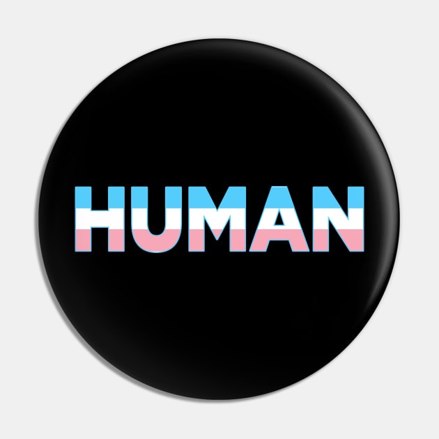 Human Transgender Pin by Pridish