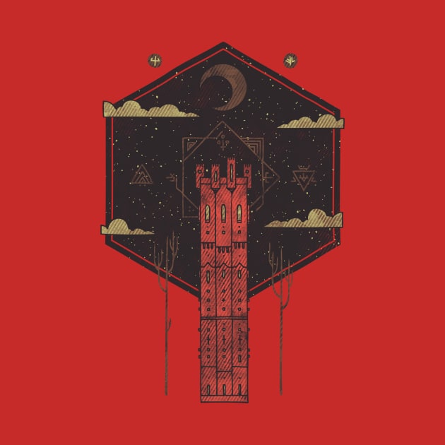 The Crimson Tower by againstbound