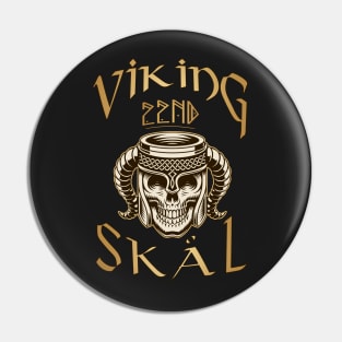 Viking-Skål-22nd Birthday Celebration for a Viking Warrior - Gift Idea Pin