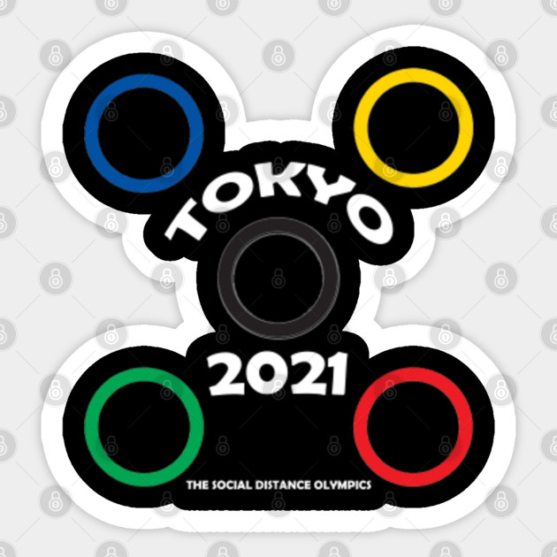 Tokyo 2021 Tokyo 2020 Sticker Teepublic