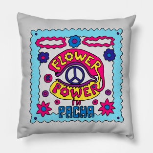 Flower Power - Ibiza party Pillow