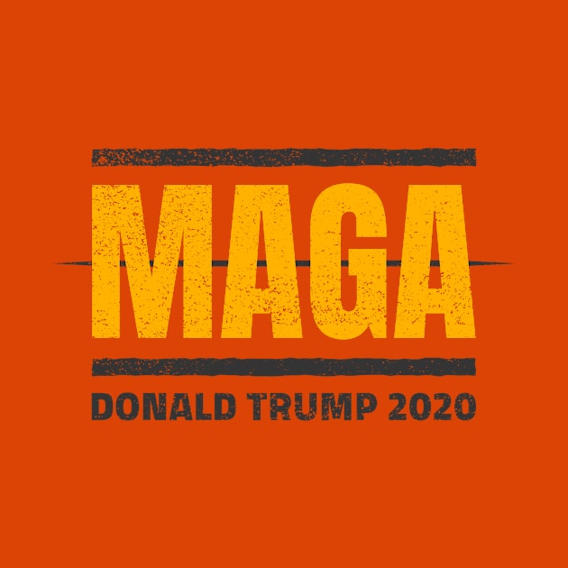 MAGA Logo Donald Trump 2020 by DUCO