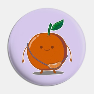 Mandarina con Bolsita Pin