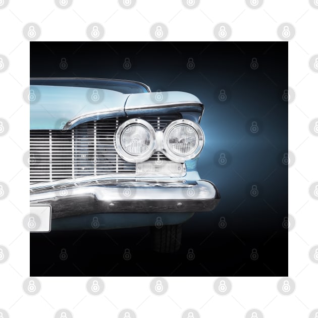 US American classic car Belvedere 1960 Chrome grill by Beate Gube