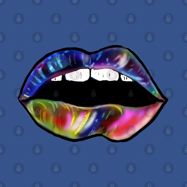 Rainbow Lips by Gearysworld 