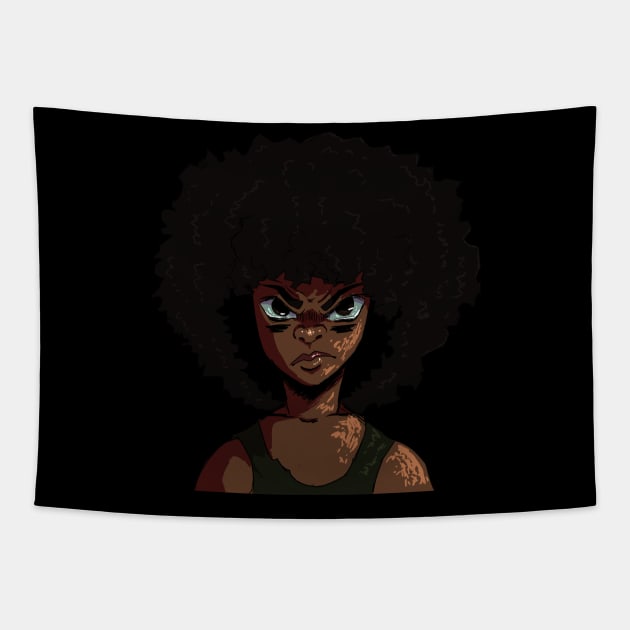 Afro Gyal Tapestry by Jammi