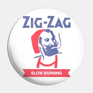 Zig Zag Slow Burning Pin