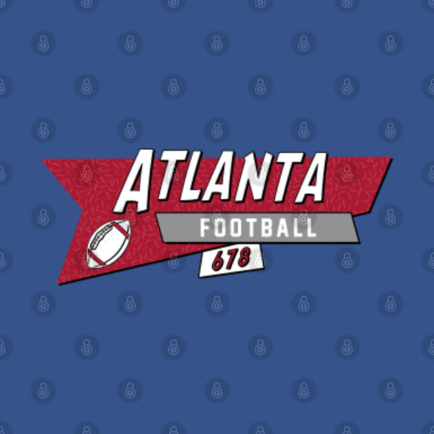 Disover Atlanta 90s Retro Football - Atlanta - T-Shirt