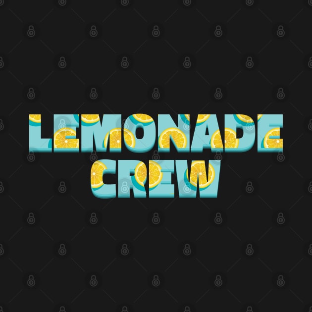 Lemonade Crew Typography - Pattern by Ravensdesign