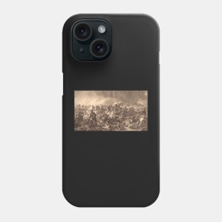 Charge of the Guards at Waterloo 1815 Phone Case
