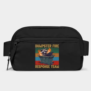 Dumpster Fire Response Team – Funny Raccoon Chaos Meme Bag