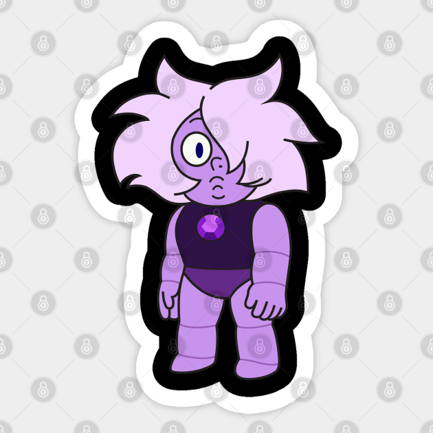 Amethyst Steven Universe Amethyst Sticker Teepublic