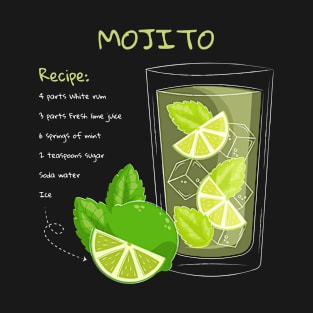 Mojito recipe T-Shirt