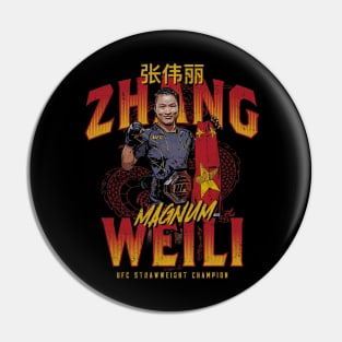 Zhang Weili Magnum Pin